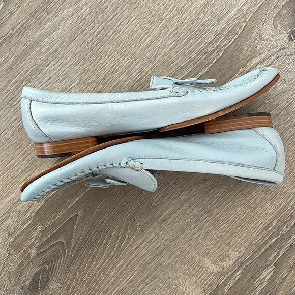 Light Blue Coach Loafers - Picture 5 of 7